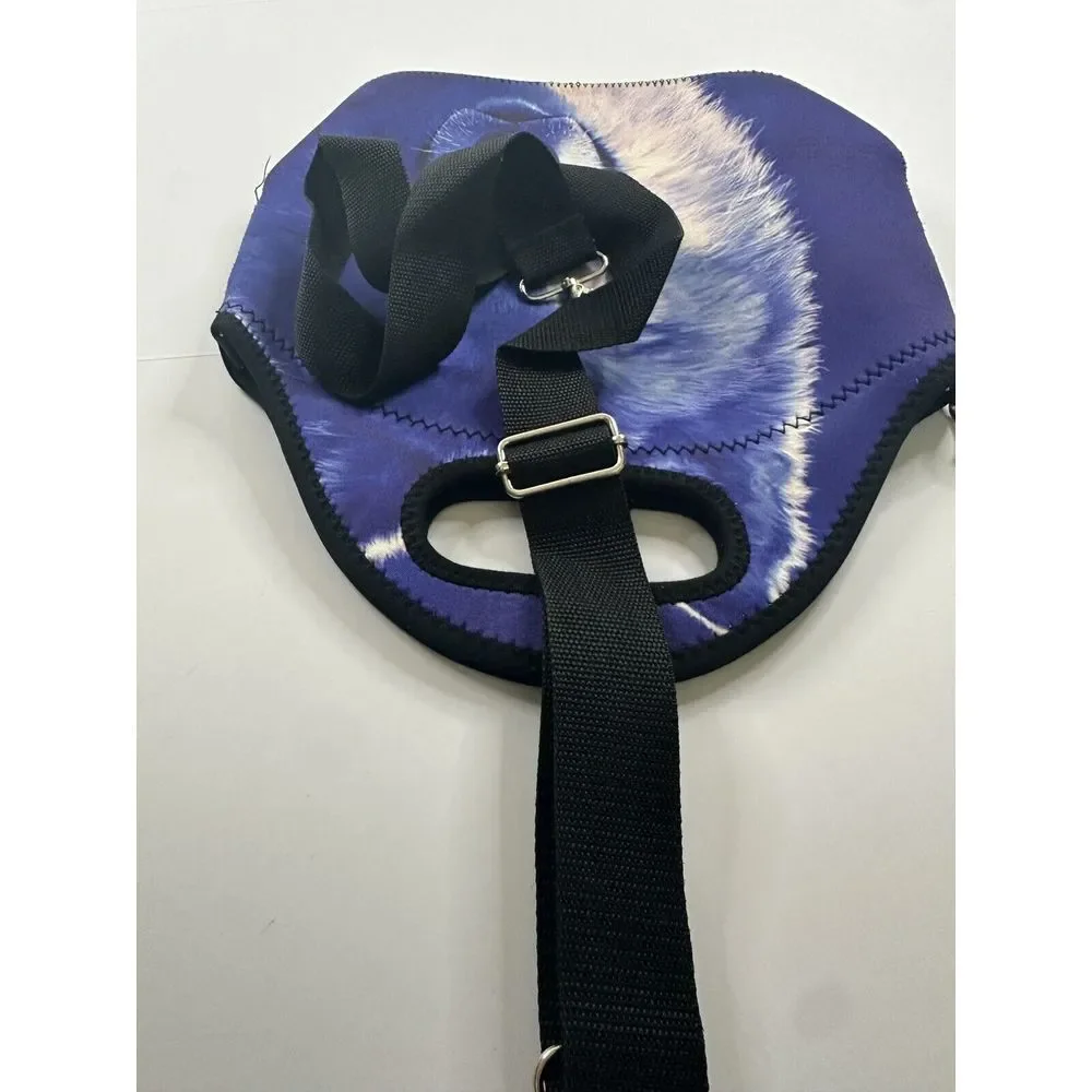 Wolf Neoprene Lunch Tote Lunch Bag‎ iColor With Long Strap